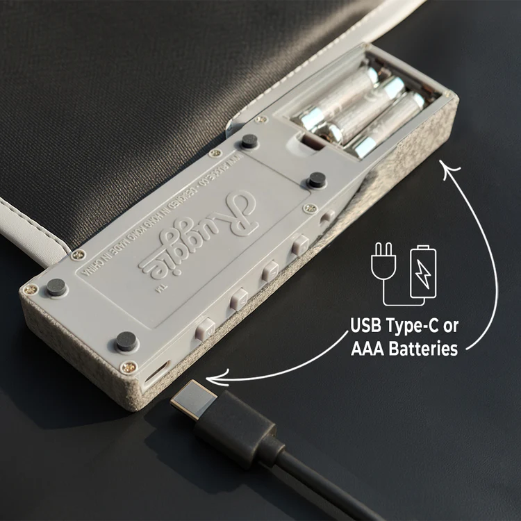 USB-C or AAA power
